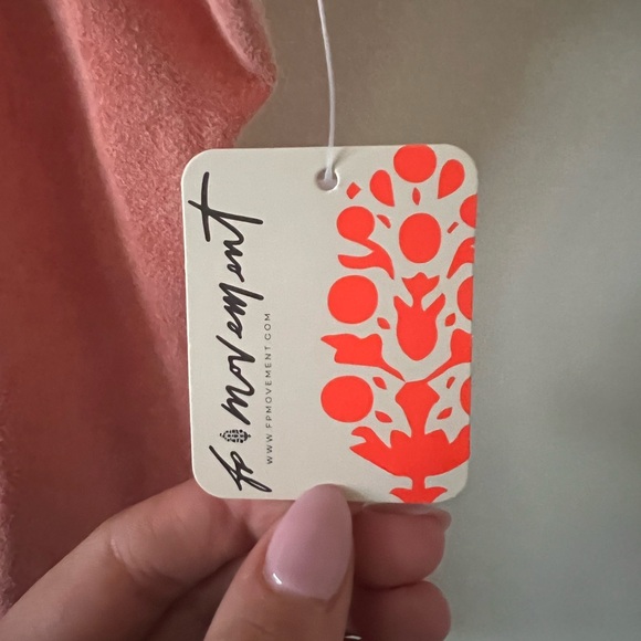 FP Movement By Free People Tank Top Medium Orange Women’s - Picture 4 of 5